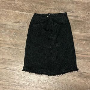 Black a line Grace Dane Lewis skirt